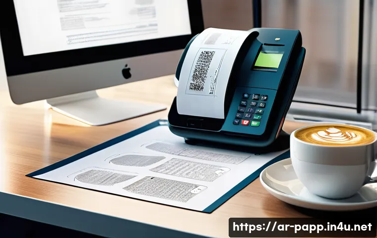모바일 스캐너 추천 - A professional Arabic office setting with a modern smartphone displaying a scanning app interface in...